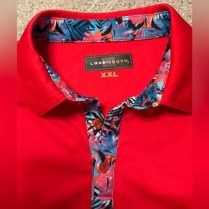 Loudmouth golf polo shirt XXL. EUC Like New